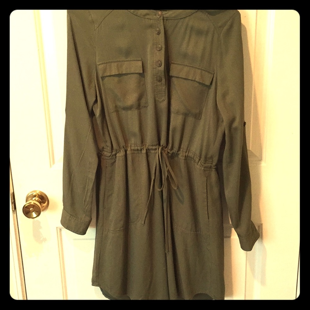 Army green dress!